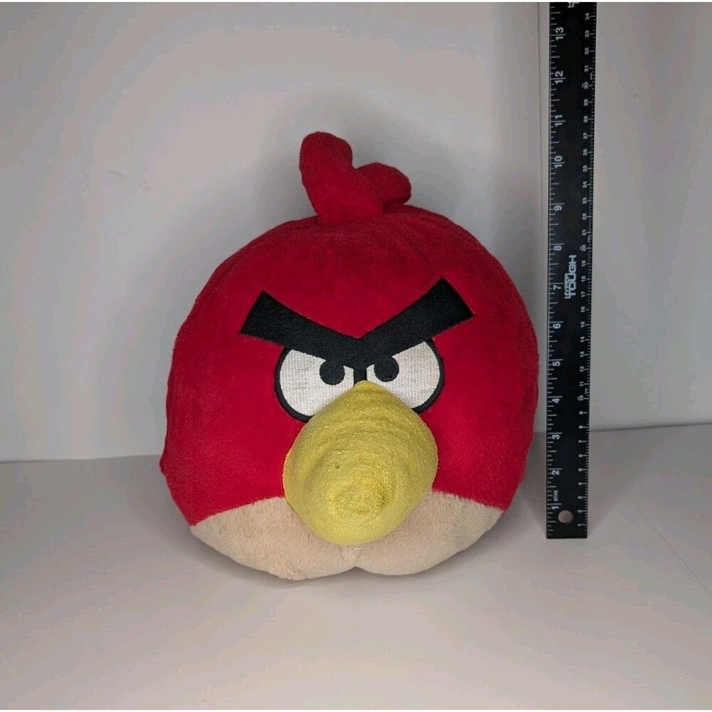 COMMONWEALTH ANGRY BIRDS RED BIRD 10" PLUSH TOY